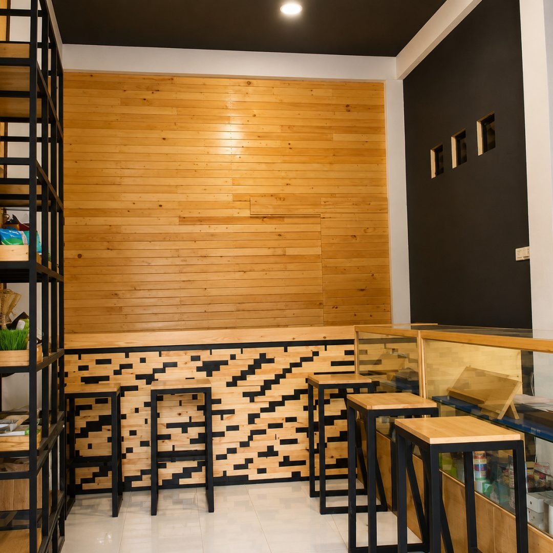 Wall Panel Jati Belanda Mr. N